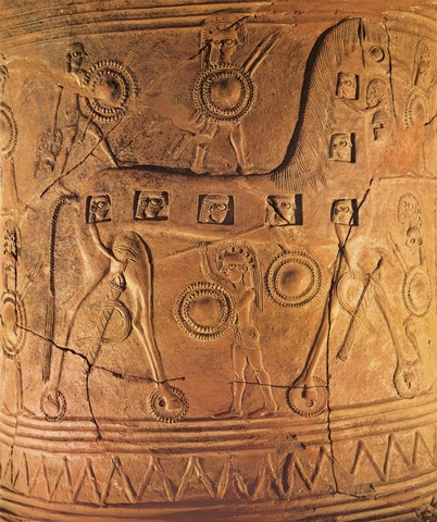 Trojan War begins. Mycenaeans wage war with the Trojans of western Asia Minor.