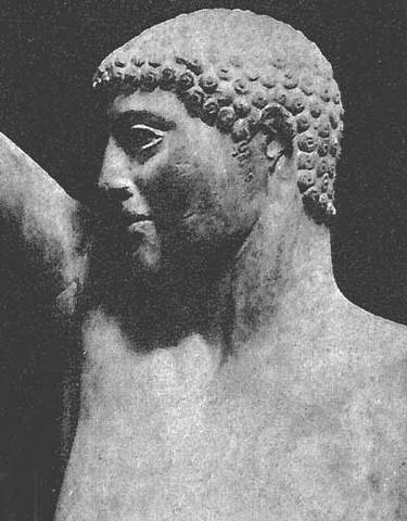 The first Athenian tyrant, Peisistratus, replaces Solon as ruler.