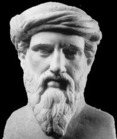 Pythagoras and his followers found the city of Croton. Philosophy,, literature and mathematics  are the foundation of the community. Pythagoras is credited with the Pythagorean theorem and the Pythagorean table of opposites.