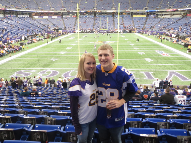 First Vikings Game