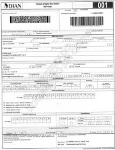 Paso 6. Con el certificado bancario se debe tramitar en la DIAN el RUT definitivo.