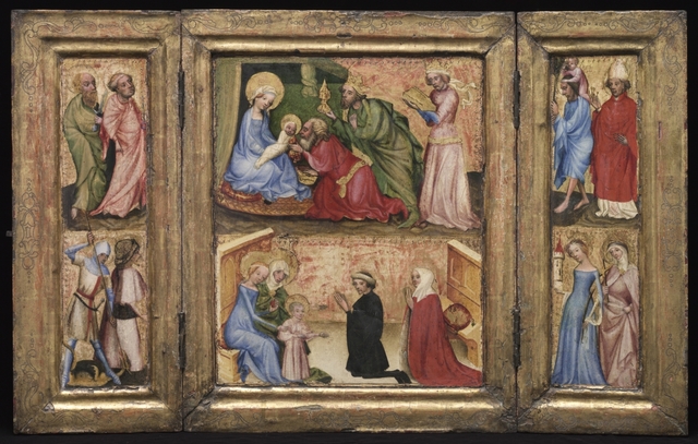 Triptych with the Adoration of the Magi (1424, Austria)