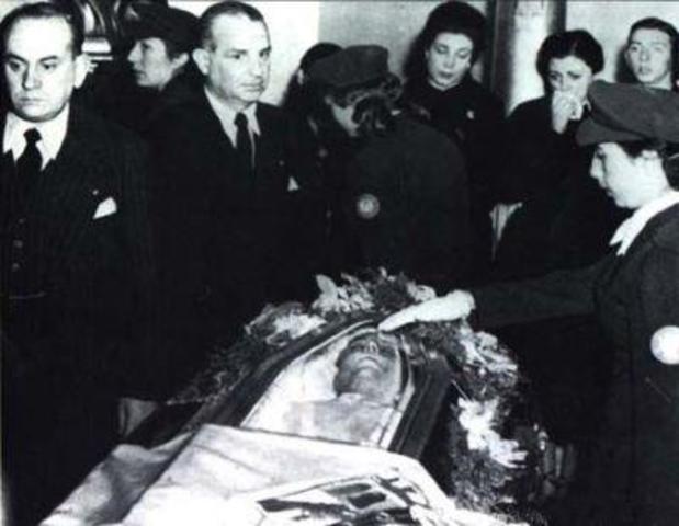 Fallecimiento de Eva Perón