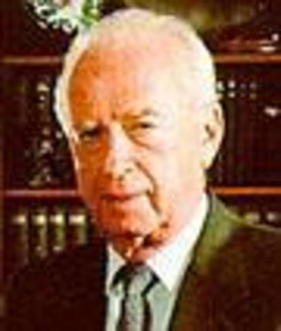 Yitzhak Rabin,prime minister of Israel,is assassinated.