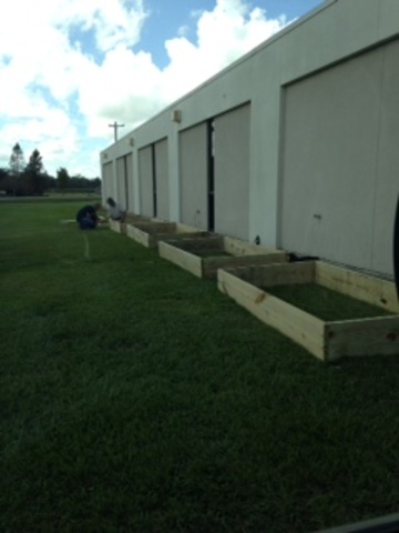 Construct Raised Garden Boxes