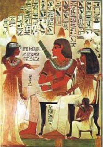 Los egipcios 1650 a.C