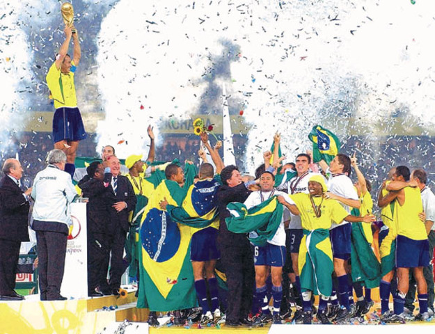 brasil se consagra como el mas campeon de los mundiales 5 titulos