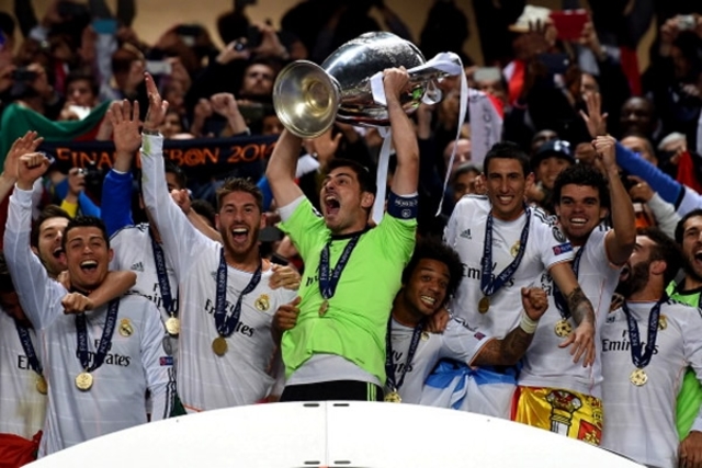 real madrid se consagra como el mas campeon de la uefa champions league 10 titulos historicos lisboa portugal