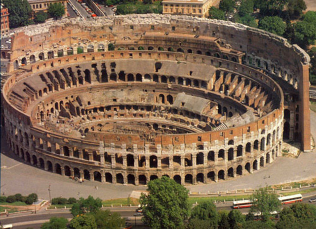 Coliseum/Flavian Amphitheater (80 CE)