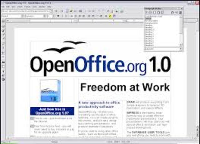 versión 1.0 de OpenOffice.org