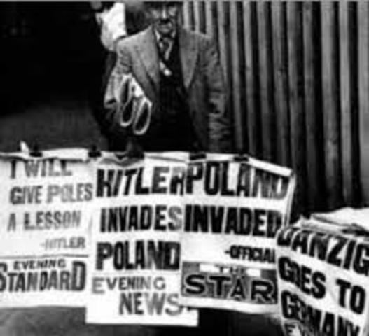 Germany invades Poland