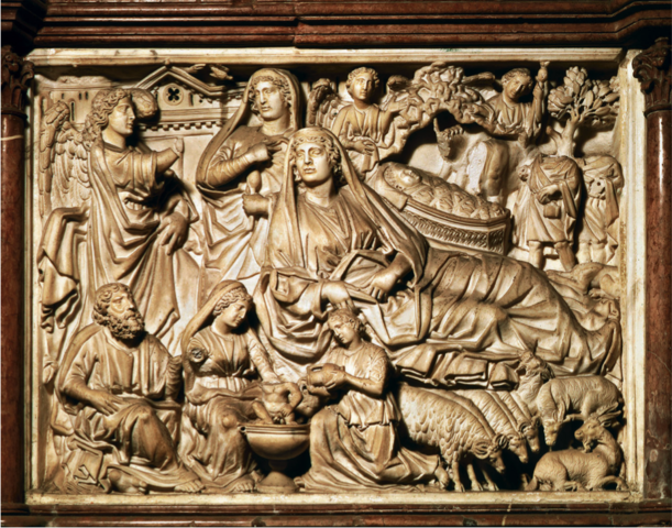 La Anunciacion, Nicola Pisano