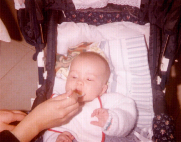 I ate my first food at 3 months