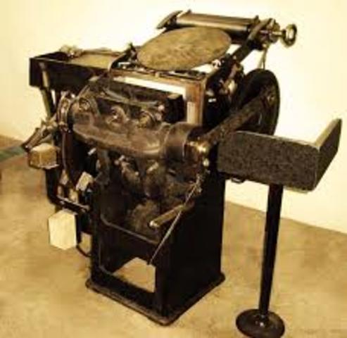 Impressão Tipográfica