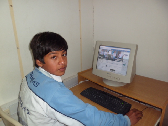 Donacion de antena satelital