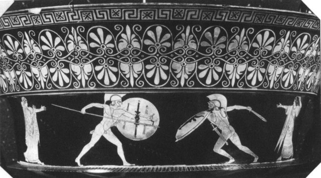 Achilles leaves the Greeks