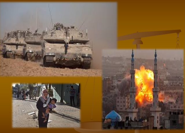 Unknown event (some sort of bombing and military movement)