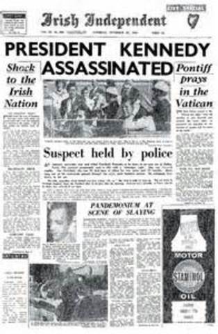 President Kennedy is Assassinated