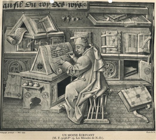 Los Monjes Escriben la Musica