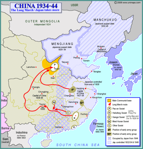 The Long March(1935-1936)