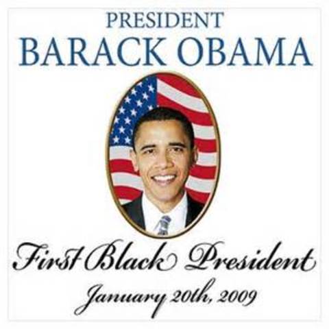 1st African American President