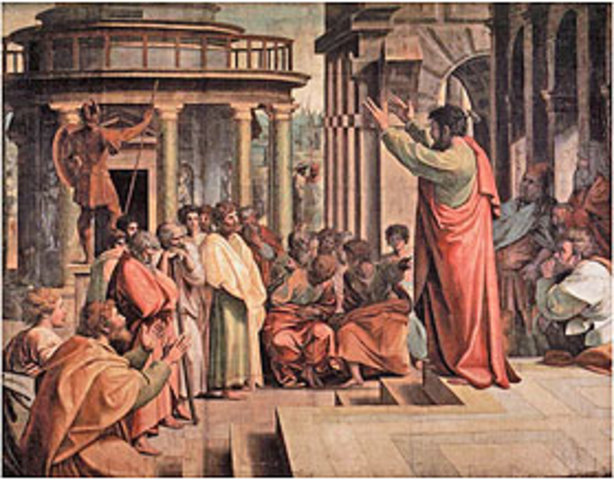 Athens becomes a democracy