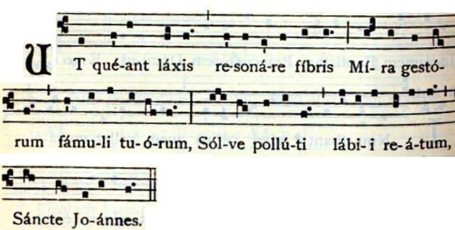 SISTEMA GUIDONIANO UT-RE-MI
