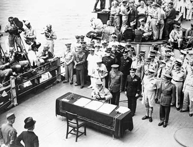 Japan Surrenders (Formally)