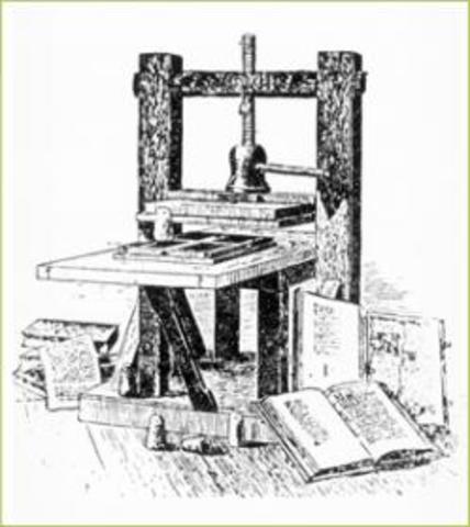 maquina de imprenta vieja