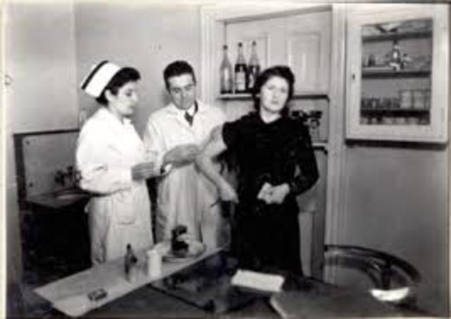 Primera vacuna para el tifus