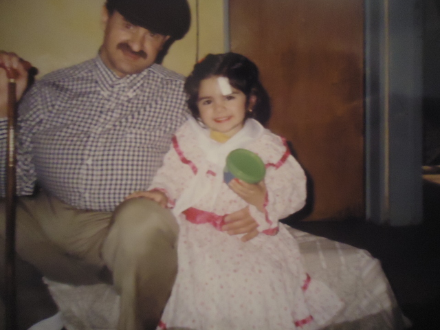 with my dad participated in the act to garden