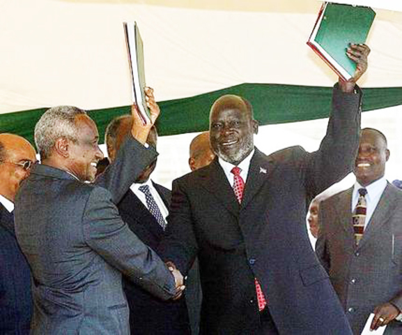 The sign of the Arusha Peace Accords