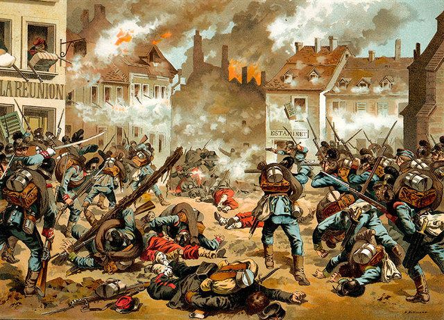 Germany wins the Franco-Prussian war