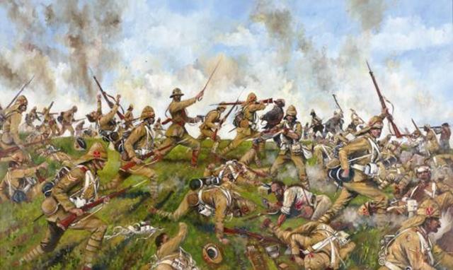 Boer Rebels clash with the British