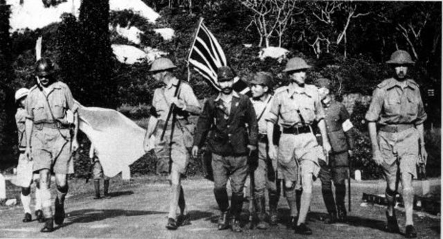 Britain and Canada humiliated by the Japanese