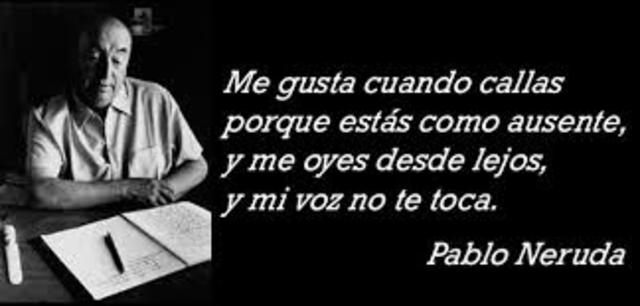 Me gustas cuando callas