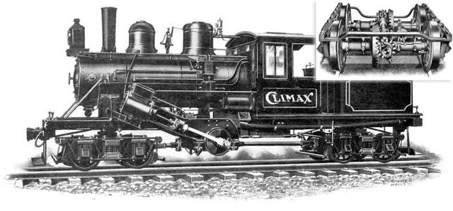 Steam-powered Locomotive