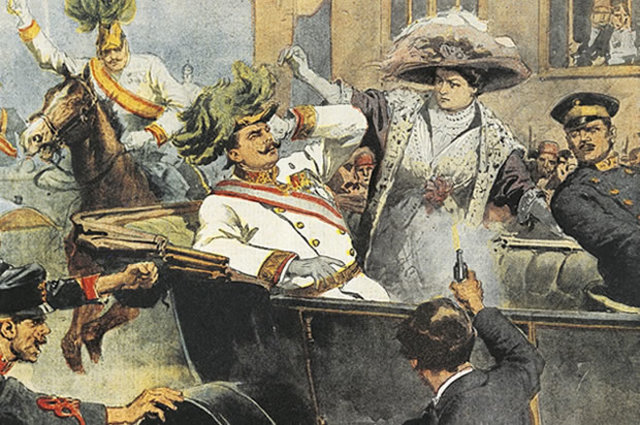 Archduke Franz ferdinand is assassinated