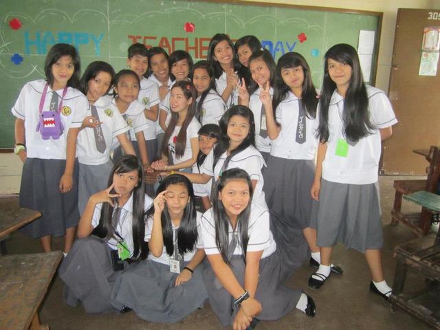 I set off teaching Philippine literature to Grace 7 students.