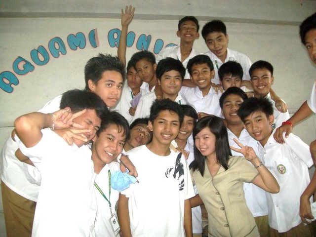 Another year with my third year students.