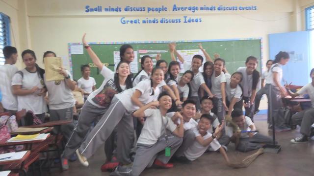 My student teacher had her teaching demo