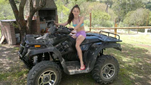 I learnt a drive in the ground