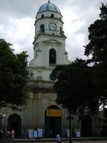 Completes construction of the church