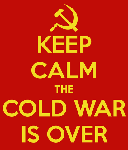 the cold war ends