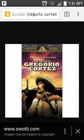 El corrido de Gergorio Cortez