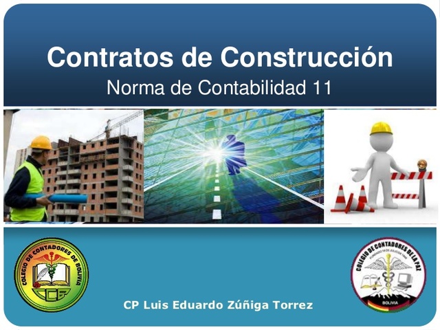 NIC 11 Contratos de Construccion