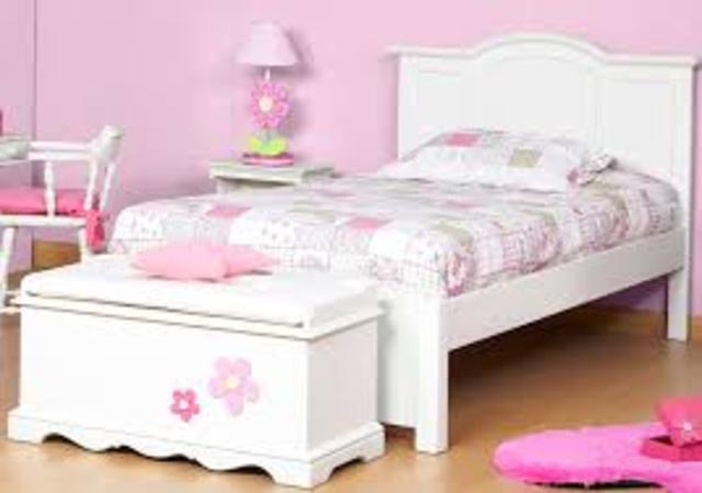 Cama de niña
