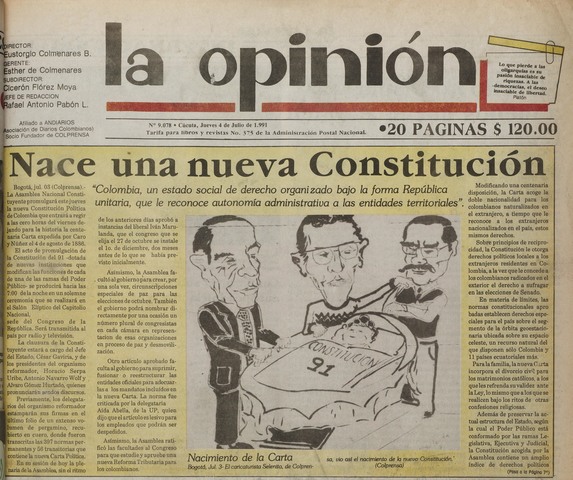 Nueva Constitución Política