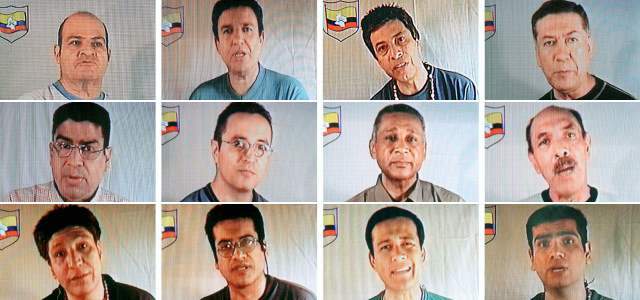 Secuestro de los 12 diputados.