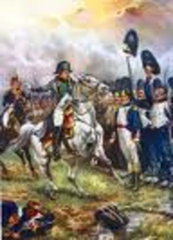 Napoleon defeated at Battle of Waterloo March 31, 1814